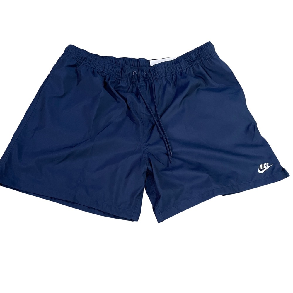 Nike Men's Swim Trunks XXL Navy Blue Board Shorts Mesh Lined‎ Quick Dry NWT